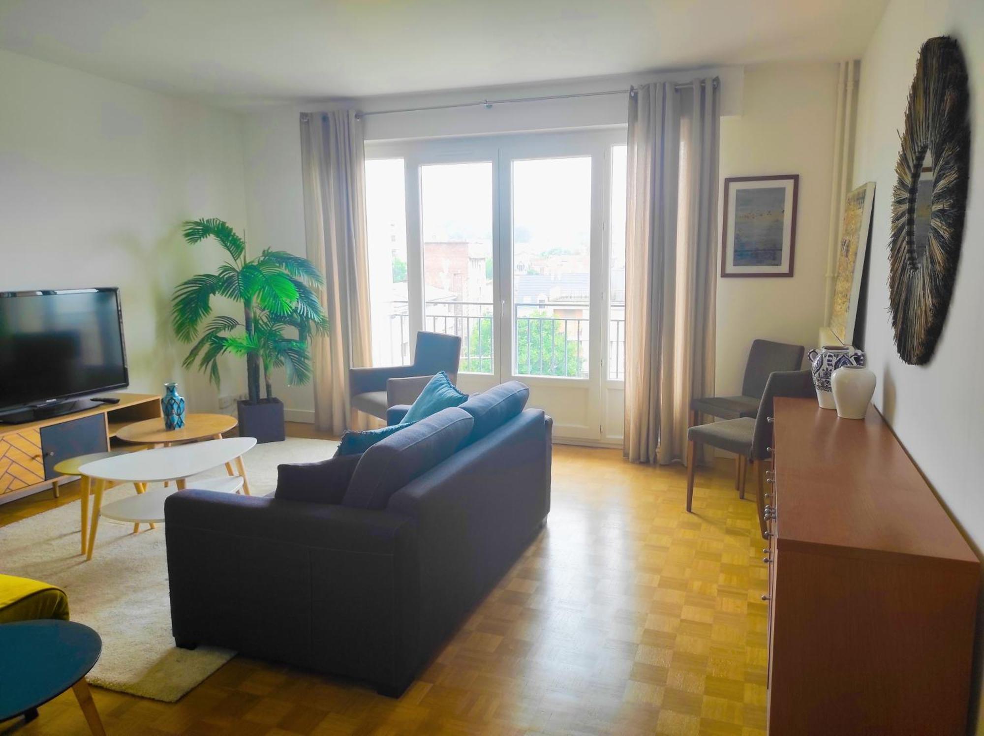 Апартаменты Grand 2 Pieces Vue Degagee Quartier Gare Кламар Экстерьер фото